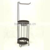 Store More Textilene Toilet Storage Rack thumbnail-3