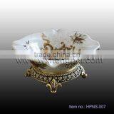 Retro Style Fine Crack Ceramic Ashtray,china Ashtray,