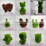 H080620 Artificial Decorative Moss Green Grass Rabbit Decorative Easter Rabbits thumbnail-3
