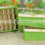 Fashion 7Lattices Oxford Fabric Socks Bra Covered Fabric Storage Box thumbnail-2