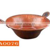 Copper Bowls With Handle For Holding Easily thumbnail-1