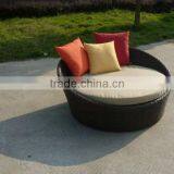 Antique French Style Garden Furniture Rattan Outdoor Day Bed thumbnail-5