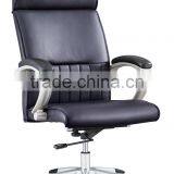 High back leather comfortable air conditioned office chair