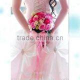 Bridal Holder Bouquet Torus With Floral Foam for Wedding Accessories thumbnail-2