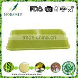 Pretty Design Best Selling Items Food Grade Rice Husk Pet Bowl/dog Bowl