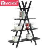 Gold Supplier Wooden Books Stands / Wooden Magazine Shelf thumbnail-3