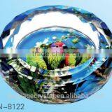 High Quality Cheap Laser Engraving Crystal Ashtray thumbnail-3