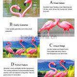 Large Resin Garden Statues Life Size Fiberglass Flamingo Statue thumbnail-3