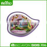 Peach Shape Sea-maid Princess Hot Market Children Promotion Melamine Plate thumbnail-1