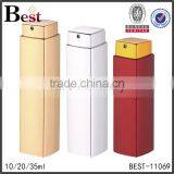 2017 Hot New Products Cosmetic Red Aluminum Cover Glass Perfume Bottle 10ml 20ml 35ml Spray Square Rotary Bottle Perfume thumbnail-5
