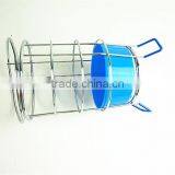 43021 Steel Wire Sink Basket Cutlery Holder Cooking Utensils Storage Kitchen Rack thumbnail-4