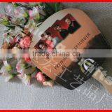 Japanese Advertising Wood Handle Hand Fan thumbnail-2