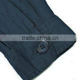 Ladies' 100% Linen Casual Long Sleeve Shirt With Four Pockets thumbnail-4