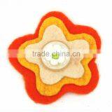 2017 New Design Non-woven Fabric Brooches and Pins Flower Pins for Dresses thumbnail-6