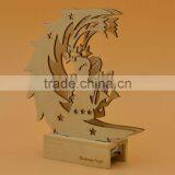 2015 Newest Top Quality Wooden Christmas Decor Gift With Light thumbnail-1