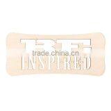 Laser Cut Wood Sign Any Words thumbnail-2