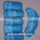 Non Woven Shoe Cover (manufacturer in CHINA),2015 Disposable Non Woven Blue Non-Skid Shoe Cover for Sale thumbnail-2