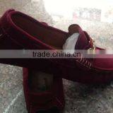 Brand Name Men Peas Shoes Stock Inventory Wholesale, Good Quality Men Stock Casual Shoes With Genuine Leather thumbnail-3