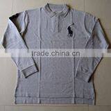 MENS LONG SLEEVE POLO T-SHIRT,SUPER COMFORTABLE PIQUE POLO T-SHIRTS thumbnail-1