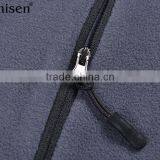 Oem Service Wholesale Warm Zipper-up Sport Wear Polar Fleece Men Coat thumbnail-4