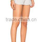 MGOO New Summer Slim Fit Gym Wear Athletic Shorts Women Hot Sexy Girls Short Pants With Raw Cut Hems thumbnail-4