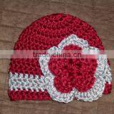 Newborn Handmade Sweater Set Crochet Cardigan and Cap thumbnail-3