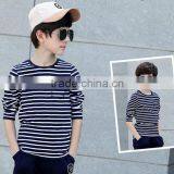 2017 New Style Fashion China Factory Wholesale Cotton Children Long Sleeve T-shirt thumbnail-2