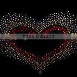 Heart Design Rhinestone Transfer Hot Sale thumbnail-5