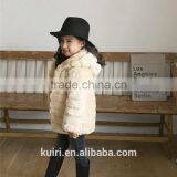 2016 Fashion Kids Faux Fur Coat, Baby Autumn and Winter Warm Outwear Clothes Children Long Faux Rabbit Strip Fur Jackets thumbnail-2