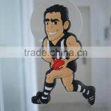 Suction Cup Football Character Soccer Character Figurine for Window thumbnail-2