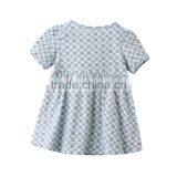 Summer Boutique Girl Printed Clothing Cotton Cinched Waist Baby Dress New Style thumbnail-2