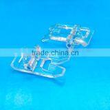 Sewing Machine Slant Shank Snap-on Satin Stitch Foot Clear Plastic #171463 Fits SINGER thumbnail-2