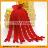 Hot Sale 3# 20cm Close End Metal Slider Lace Invisible Zipper thumbnail-1