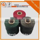 High Quality High Tenacity Good Price 100% Polyester 210d/1x16 Flat Braid Waterproof Vans Shoe Waxed Thread thumbnail-6