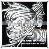 Gray Reflective Pipping for Cloth