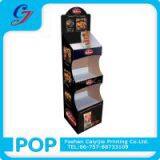 Food Sale Flooring Cardboard Display Stand for Promotional Sale in Supermaket thumbnail-2