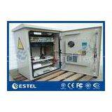 Custom Pole Mount / Wall Mount Metal Enclosure Galvanized Steel BTS Outdoor Cabinet