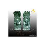 Jade Pair Lion Carving thumbnail-1