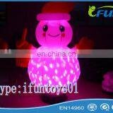 lighting inflatable snowman for christmas / inflatable snow man lighting / inflatable lighted snowman