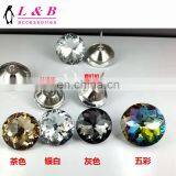 SOFA 30MM METAL Stone Crystal Button