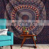 Assorted Wholesale Indian Mandala Tapestry Bedspread 100% Cotton Wall Hanging Twin Home Decor Mandala Hippie Tapestry Bedspread thumbnail-3