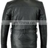 Top Quality Genuine Cow Hide Super Soft Leather Motorcycle Jacket thumbnail-5