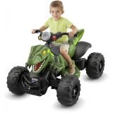 Power Wheels Jurassic World Dino Racer, Green Ride-On ATV for Kids Price 50usd