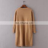 Wholesale Women's Plus Size Multi Colors Knitted Casual Wear Longline Cardigan Sweater thumbnail-4