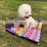 Manufacturer Wholesale Feeding Washable Portable Polyester Pet Dog Colorful Snuffle Mat thumbnail-7