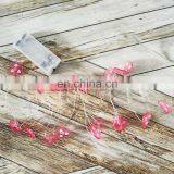 LED String Fairy Light Holiday Decorative Battery Powered Plastic Heart Shaped Copper Wire String Light thumbnail-5