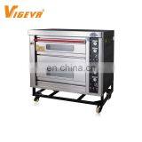 2 Deck 4 Tray Professional Commercial Pizza Gas Bread Double Deck Bakery Oven Prices thumbnail-5