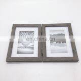 Home Rustic Wood White Picture Frame for Desktop Display thumbnail-3