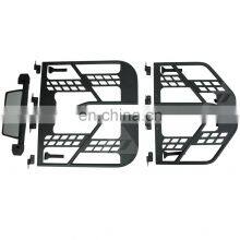 Steel Tube Doors With Side View Mirror for 2007-2018 Jeep Wrangler JK 4 Door/2 Door thumbnail-1