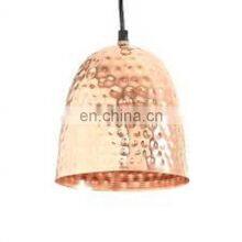 Copper Plated Hammered Pendant Lamp thumbnail-1